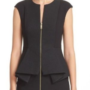 Ted Baker London Structure Peplum Dress NWOT